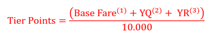 Tier Points = Base Fare(1) + YQ(2) + YR(3).png