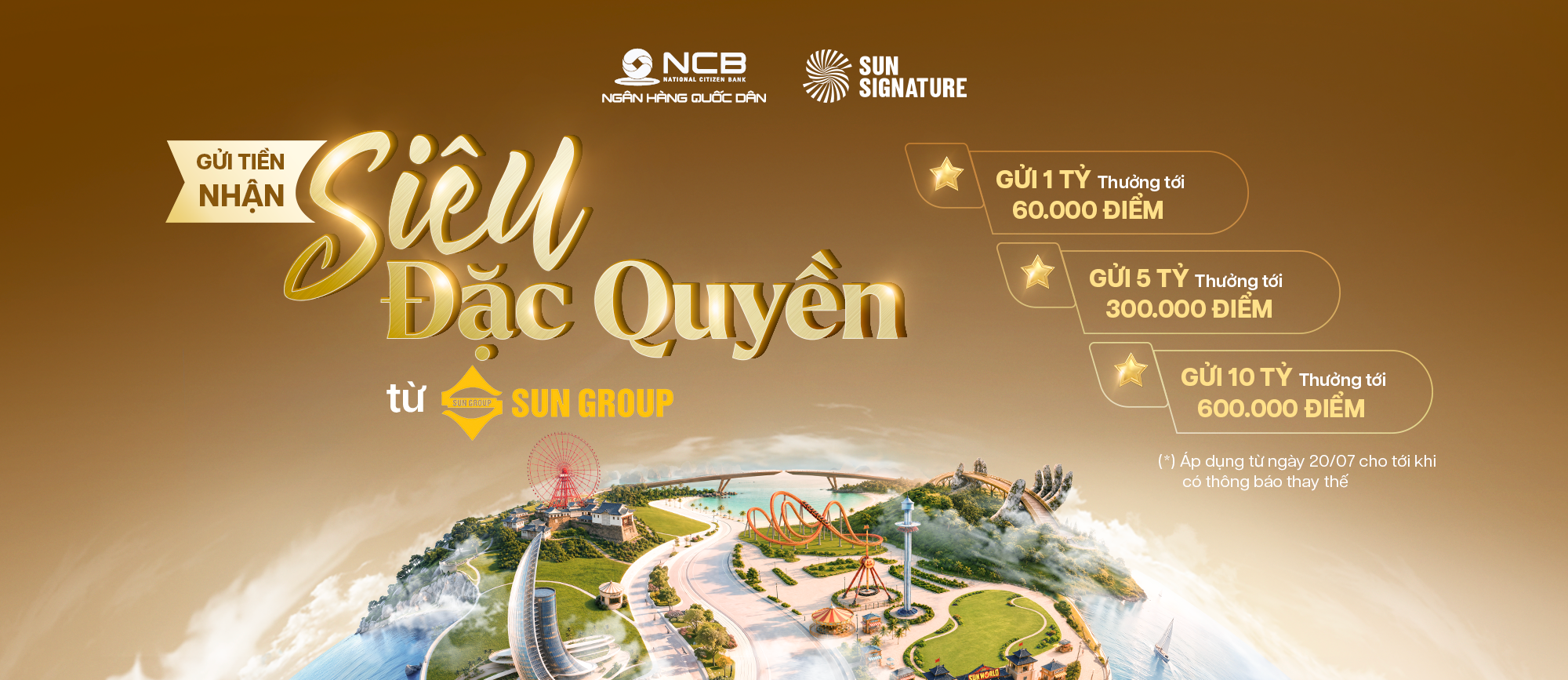 Gửi Tiết Kiệm Siêu Đặc Quyền tại NCB